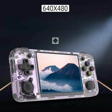 KRETRO ONSOLA PRZENOŚNA DO GIER RG35XX 3,5 CALA GIER MENU Z 64G