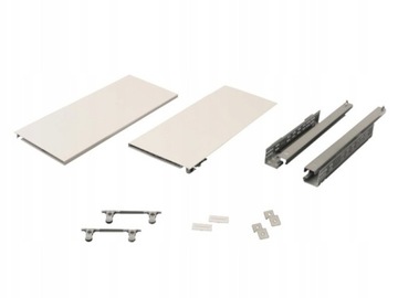 Szuflada SEVROLLBOX Slim 3D H=178, biały, L-400mm