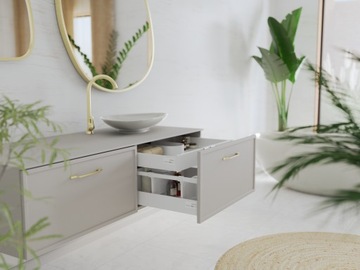 REJS COMFORT BOX PLUS ЯЩИК H135 MEDIUM L400 БЕЛЫЙ БЕСШУМНО-ЗАКРЫВАЮЩИЙСЯ ВЫДВИЖНЫЙ