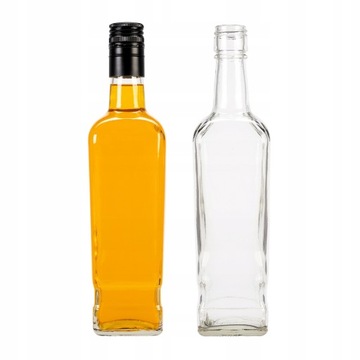 BUTELKI WALKER 500 ML NA WHISKY NALEWKI Z ZAKRĘTKĄ