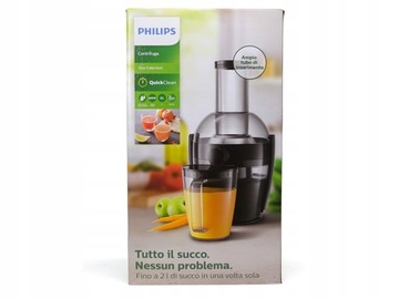 Соковыжималка PHILIPS Viva Collection HR1855/70 2л 75мм 800Вт