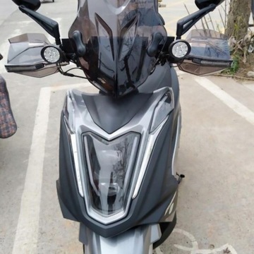2 sztuk Motocykl Led światła przeciwmgielne