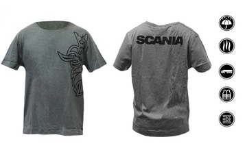 ОРИГИНАЛЬНАЯ ВОДИТЕЛЬСКАЯ ФУТБОЛКА SCANIA GRIFFIN POWER TRUCK РАЗМЕР XXL