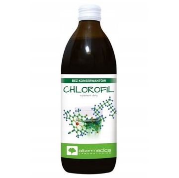 Chlorofil w Płynie 500ml OCZYSZCZANIE ODKWASZANIE