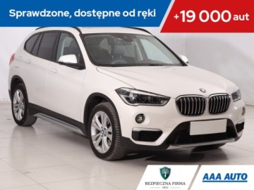 BMW X1 F48 Crossover xDrive20d 190KM 2016 BMW X1 xDrive20d, 187 KM, 4X4, Automat, Skóra