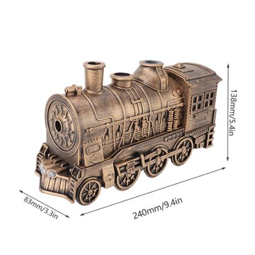 УВЛАЖНИТЕЛЬ ТУМАНА С ДИФФУЗОРОМ ЭФИРНОГО МАСЛА С ПАРОВОЗЕЗДОМ И СВЕТОМ