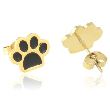 СЕРЬГИ ДЛЯ ПИРКИНГА ИЗ ПОЗОЛОЧЕННОЙ СТАЛИ 10 ММ