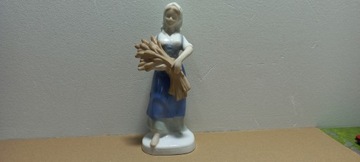 PORCELANA FIGURKA LIPPELSDORF KOBIETA ŻNIWIARKA