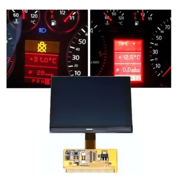 Wyświetlacz Pełny FIS VDO VW LCD Audi Seat Skoda