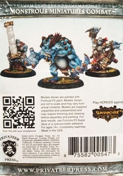 WARMACHINE PIP71044 Trollkin Runeshapers