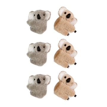 KOALA KLIPS Z BOKU ŚLICZNE SPINKI DO WŁOSÓW DAMSKA ZABAWKA DLA DZIECI