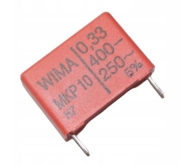 Kondensator WIMA 330nF 400VDC 250VAC 22.5mm [1szt]