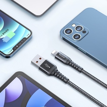MCDODO ЗАРЯДНОЕ УСТРОЙСТВО USB LIGHTNING КАБЕЛЬ БЫСТРОЙ ЗАРЯДКИ ДЛЯ IPHONE 13 14 3M