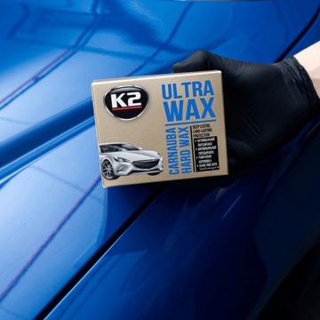 K2 ULTRA WAX 250 г КАРНАУБСКИЙ АВТОМОБИЛЬНЫЙ ВОСК + АППЛИКАТОР