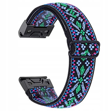 Pasek uyt) do Garmin 20mm tkanina wielokolorowy