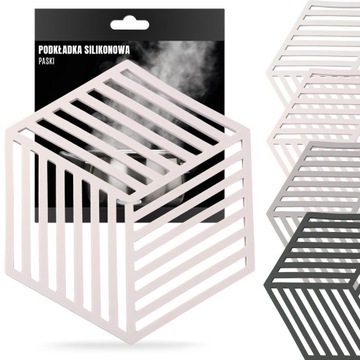 3x PODKŁADKI STÓŁ SILIKONOWA Mata Ochronna PODSTAWKA pod GARNEK PATELNIĘ