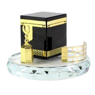 Muzułmańska architektura kryształowa budynku miniaturowy model pulpitu domowego