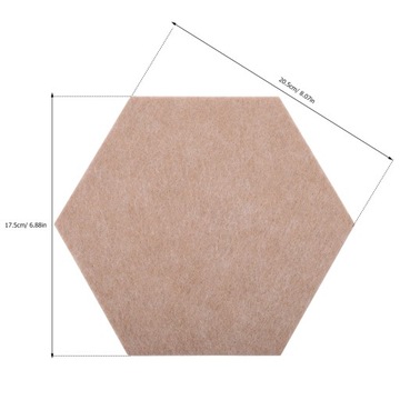 WISZĄCA KOLOROWA TKANINA FILCOWA 16 SZT