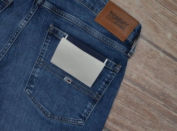 TOMMY HILFIGER RONNIE SHORT ORYGINALNE SPODENKI JEANS PREMIUM NOWE 32