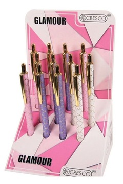 DŁUGOPIS GLAMOUR (12 SZT)