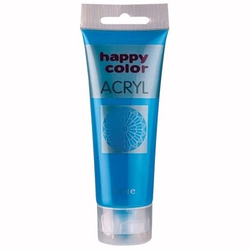 HAPPY COLOR FARBA AKRYLOWA 75ML NIEBIESKI