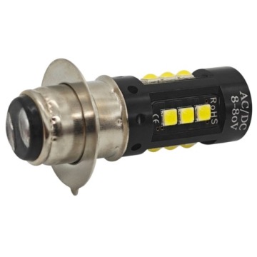 P15D Светодиодная лампа H6M, T19, PX15D 8-80В белая 1200лм