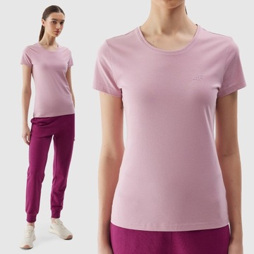 Футболка 4f женская хлопковая спортивная футболка SS24