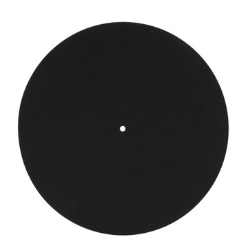 2 ШТ. SLIPMATS GRAMMOPHONE SLIPMAT ЧЕРНЫЙ ВОЙЛОК