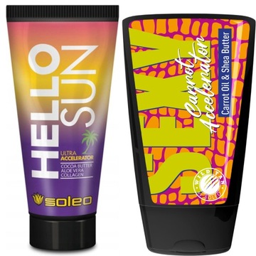 Soleo Hello Sun + Wild Tan Sexy Carrot Gratis