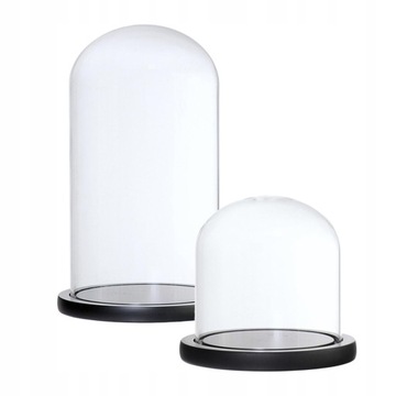 2× Przezroczyste okulary przeciwpyłowe Cloches