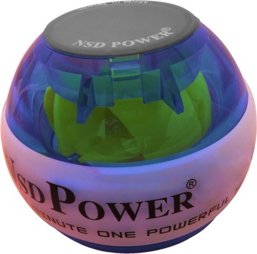 NSD POWER LIGHT BALL niebieski ze światłem LED