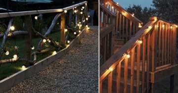 солнечная лампа GIRLAND BULB 10 LED декор P-701