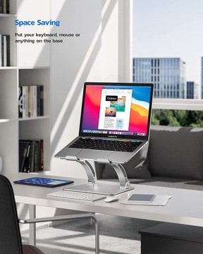 РЕГУЛИРУЕМАЯ ПОДСТАВКА ДЛЯ НОУТБУКА 17 ДЮЙМОВ, 20 КГ