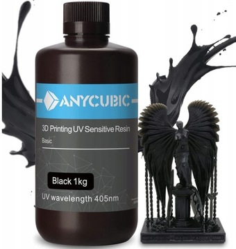 Anycubic Czarna Black Żywica UV 1kg