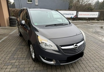 Opel Meriva II Mikrovan Facelifting 1.4 Turbo ECOTEC 120KM 2017 Opel Meriva 1,4 120KM Klimatyzacja Serwis 1Wlasciciel Kola latozima 1.4, zdjęcie 2