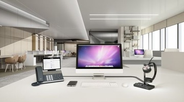 Zestaw słuchawkowy Yealink WH62 Dual UC