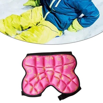 Дети Skid Hip Pad Катание на лыжах Катание на коньках Сноуборд