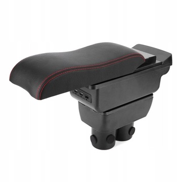 Подлокотник с отделением для хранения в центре автомобиля с