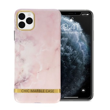 ETUI CHIC MARBLE DO IPHONE 11 PRO RÓŻOWY OCHRONNE