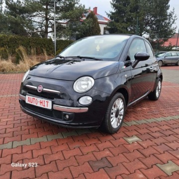 Fiat 500 II Seria 4 1.2 69KM 2015 Fiat 500 Aluminiowe Felgi Czujniki Parkowania Rozkladany Dach Gwarancja Vip