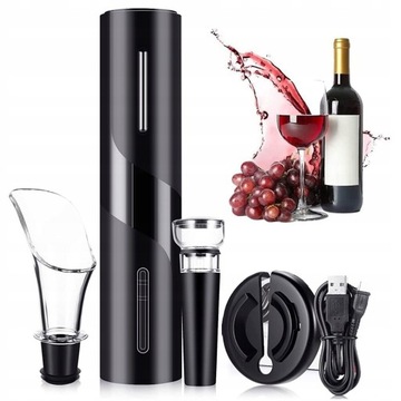 Electric Wine Opener Set Rechargeable Automatic