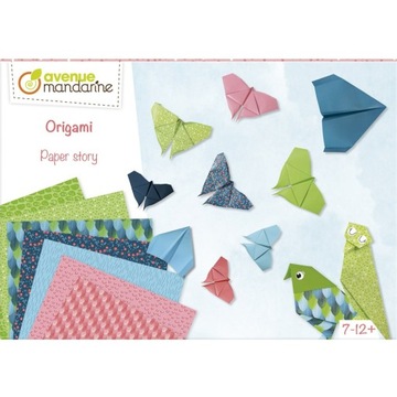 ORIGAMI DLA DZIECI ZESTAW - ZWIERZĘTA NATURA