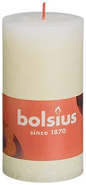 Bolsius Świeca Rustic Shine 130/68 DELIKATNA PERŁA