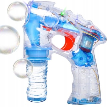 PISTOLET DO BANIEK MYDLANYCH AUTOMAT ŚWIECĄCY LED