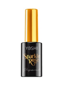 Yoshi Sparkle Rose Top Hybrydowy do paznokci ze zdobieniami 10ml