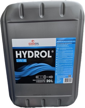 Orlen Hydrol L-HV 46 olej hydrauliczny 20l