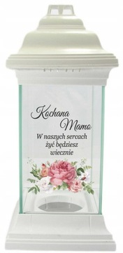 Personalizowany Znicz z nadrukiem UV dla Mamy