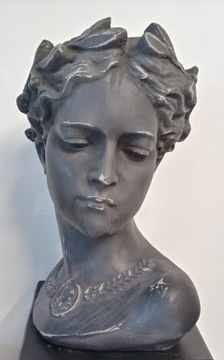 Головка вазона.В-26 см.Цвет: винтажный черный.