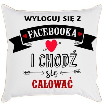ПОДУШКА НА ДЕНЬ ВАЛЕНТИНА ДЛЯ НЕЕ ДЛЯ НЕГО 40 см