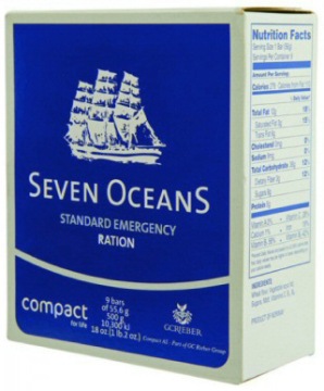 ПИЩЕВЫЙ РАЦИОН SEVEN OCEANS НОРВЕГИЯ 500 г x 5